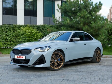 2022 BMW 2 серии M240i xDrive G42, серый, 6000000 рублей, вид 1