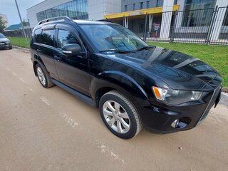 2011 Mitsubishi Outlander II Рестайлинг, чёрный, 1344000 рублей, вид 3