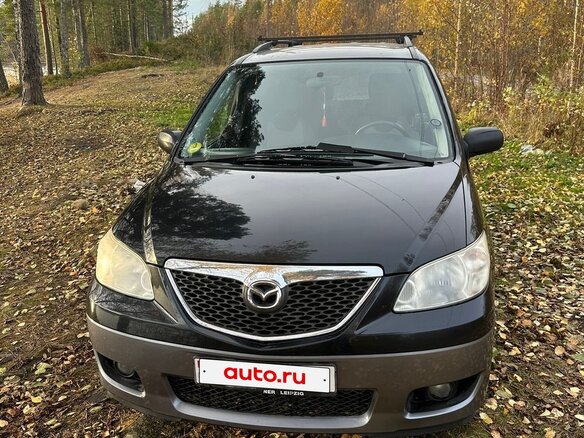 2004 Mazda MPV II (LW) Рестайлинг, чёрный, 120000 рублей - вид 1