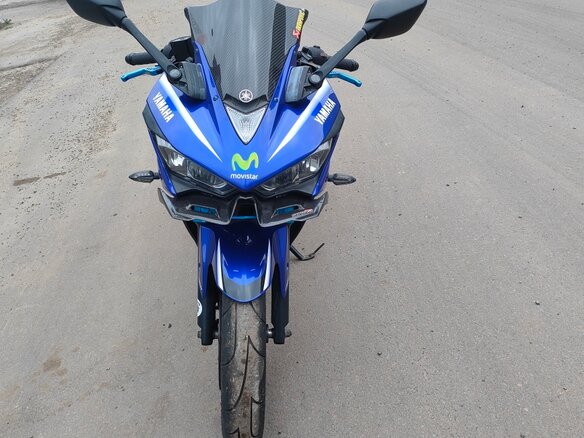 2017 Yamaha YZF-R3, синий, 499000 рублей - вид 7