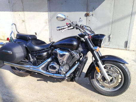2012 Yamaha XVS1300, чёрный, 670000 рублей, вид 1