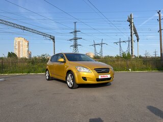 2009 Kia Ceed I, жёлтый, 595000 рублей, вид 4