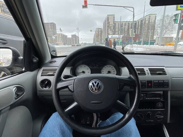 2005 Volkswagen Pointer, бежевый, 490000 рублей - вид 6