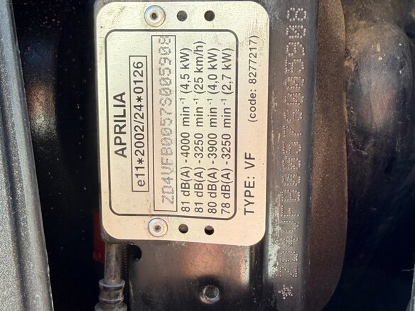 2007 Aprilia SR 50, серебристый, 180000 рублей - вид 12
