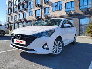 2022 Hyundai Solaris II Рестайлинг, белый, 1500000 рублей, вид 1