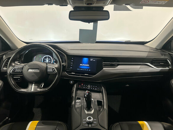 2020 Haval F7x I, синий - вид 14