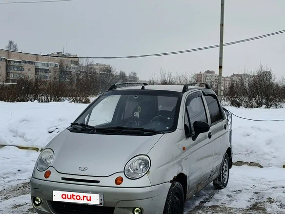 2007 Daewoo Matiz I Рестайлинг, серебристый, 110000 рублей - вид 1