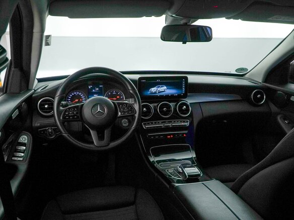 2020 Mercedes-Benz C-Класс 200 d IV (W205) Рестайлинг, чёрный - вид 5