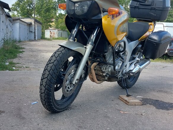2000 Yamaha TDM850, золотистый, 365000 рублей - вид 1