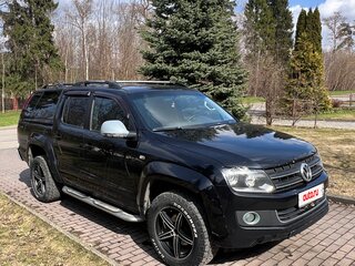 2012 Volkswagen Amarok Double Cab full-time I, чёрный, 1650000 рублей, вид 5