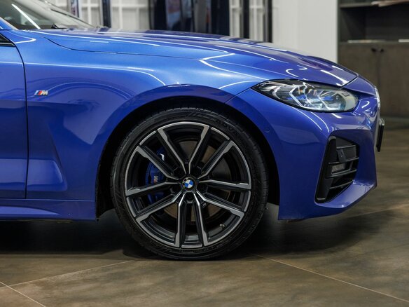 2021 BMW 4 серии 420d xDrive G22, G23, G26, синий - вид 13