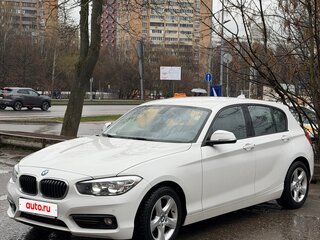 2016 BMW 1 серии 118i II (F20/F21) Рестайлинг, белый, 1880000 рублей, вид 1