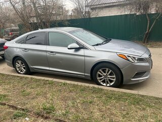2015 Hyundai Sonata VII (LF), серый, 1350000 рублей, вид 2