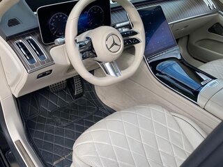 2021 Mercedes-Benz S-Класс 450 Long 4MATIC VII (W223), чёрный, 8750000 рублей, вид 4