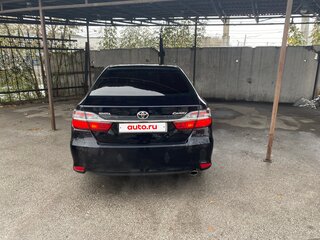 2015 Toyota Camry VII (XV50) Рестайлинг, чёрный, 1990000 рублей, вид 5