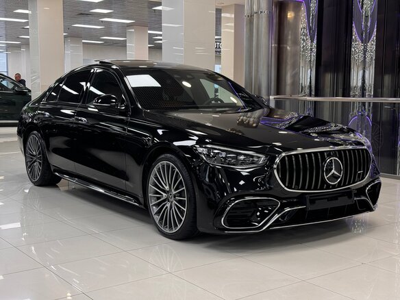 2022 Mercedes-Benz S-Класс 400 d 4MATIC VII (W223), чёрный - вид 3