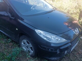 2006 Peugeot 307 I Рестайлинг, чёрный, 210000 рублей, вид 4
