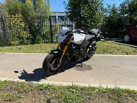 2013 Yamaha FZ8, белый, 500000 рублей, вид 2