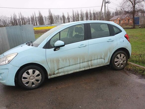 2011 Citroen C3 II, голубой, 600000 рублей - вид 1