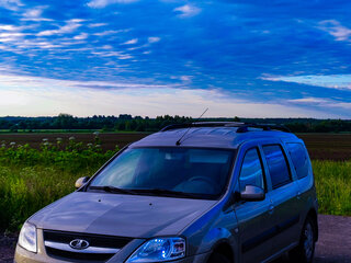 2014 Lada (ВАЗ) Largus I, серый, 670000 рублей, вид 3