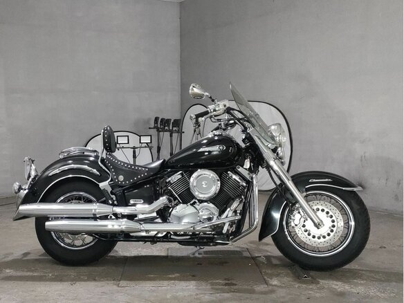 2009 Yamaha XVS1100, чёрный, 485000 рублей - вид 1