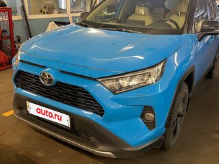 2019 Toyota RAV4 V (XA50), синий, 3450000 рублей, вид 3