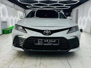 2021 Toyota Camry VIII (XV70) Рестайлинг, жёлтый, 2500000 рублей, вид 5
