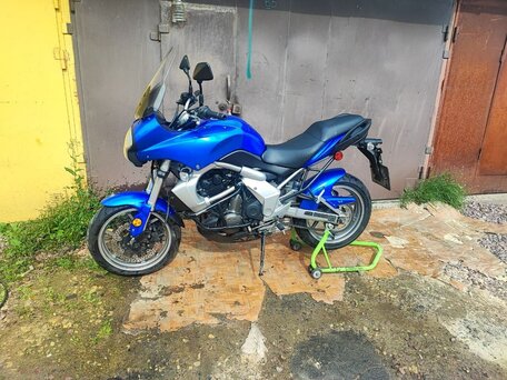 2010 Kawasaki Versys 650, синий, 435000 рублей, вид 3