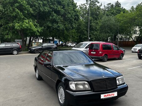 1994 Mercedes-Benz S-Класс 420 III (W140), чёрный, 650000 рублей, вид 4