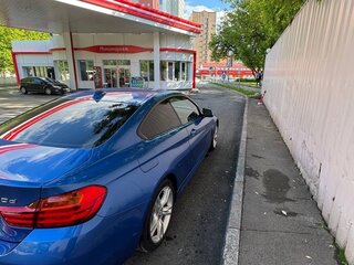 2016 BMW 4 серии 420d xDrive F32/F33/F36, синий, 3300000 рублей, вид 3