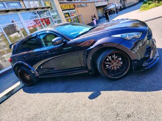 2014 Infiniti QX70, коричневый, 2253000 рублей, вид 3