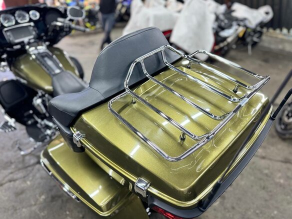 2018 Harley-Davidson Electra Glide, зелёный, 1690000 рублей - вид 25