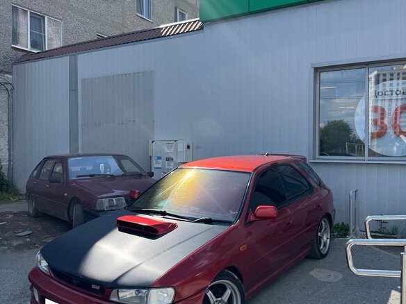 2000 Subaru Impreza I, красный, 340000 рублей - вид 9