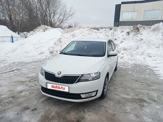 2014 Skoda Rapid I, белый, 650000 рублей, вид 3