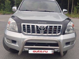 2006 Toyota Land Cruiser Prado 5-speed 120 Series, серебристый, 2150000 рублей, вид 4