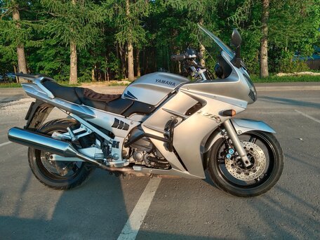 2002 Yamaha FJR1300, серебристый, 480000 рублей, вид 2