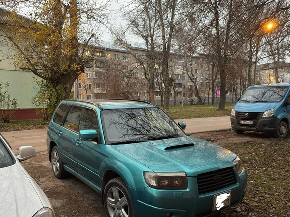 2006 Subaru Forester II Рестайлинг, зелёный, 800000 рублей - вид 2