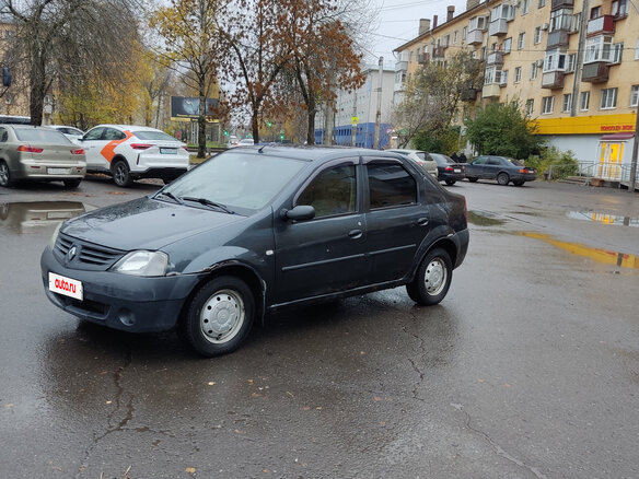 2009 Renault Logan I, серый, 260000 рублей - вид 2