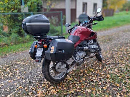 2001 BMW R 1150 R, пурпурный, 370000 рублей, вид 4