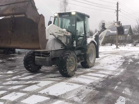 2004 Terex Экскаваторы-погрузчики, серый, 2400000 рублей, вид 1