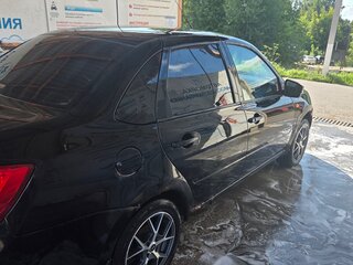 2012 Lada (ВАЗ) Granta I, чёрный, 160000 рублей, вид 5