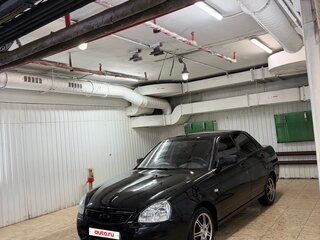 2011 Lada (ВАЗ) Priora I, чёрный, 255000 рублей, вид 1