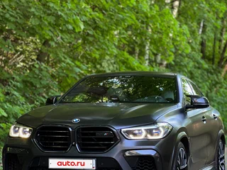 2020 BMW X6 M Competition III (F96), чёрный, 7800000 рублей, вид 1
