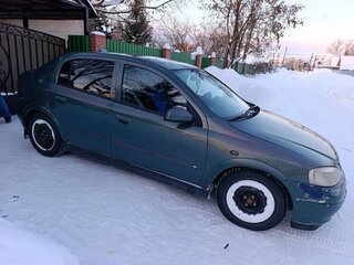 2002 Opel Astra G, зелёный, 280000 рублей, вид 2