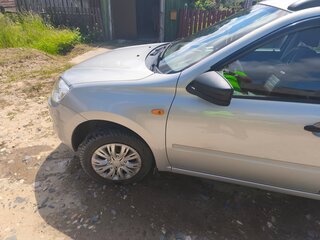 2016 Lada (ВАЗ) Granta I, серебристый, 450000 рублей, вид 5