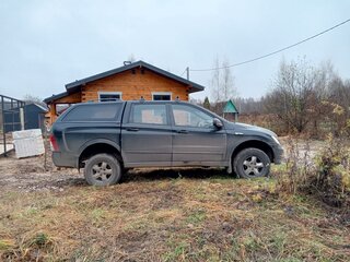 2008 SsangYong Actyon Sports I, чёрный, 565000 рублей, вид 2