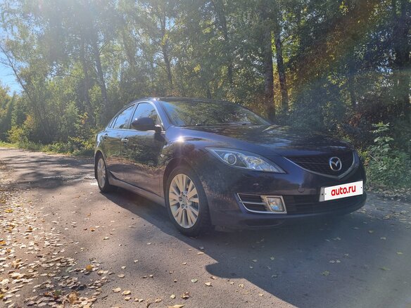 2008 Mazda 6 II (GH), синий, 1170000 рублей - вид 5