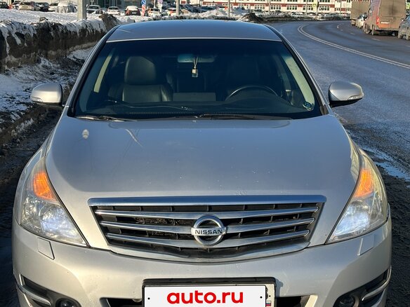 2009 Nissan Teana II (J32), серебристый, 750000 рублей