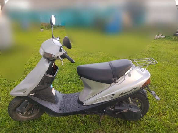 2004 Suzuki Address 100, серый, 50000 рублей - вид 2