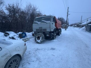 2001 КамАЗ 5511, серебристый, 1000000 рублей, вид 1